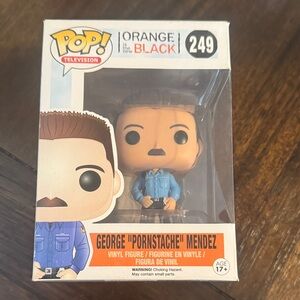 Funko Pop TV George Mendez Figure with Blue Uniform